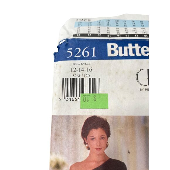 Y2K Butterick 5261 Sewing Pattern Size 12-14-16 Misses Top Skirt Pant Chetta B - Picture 2 of 7